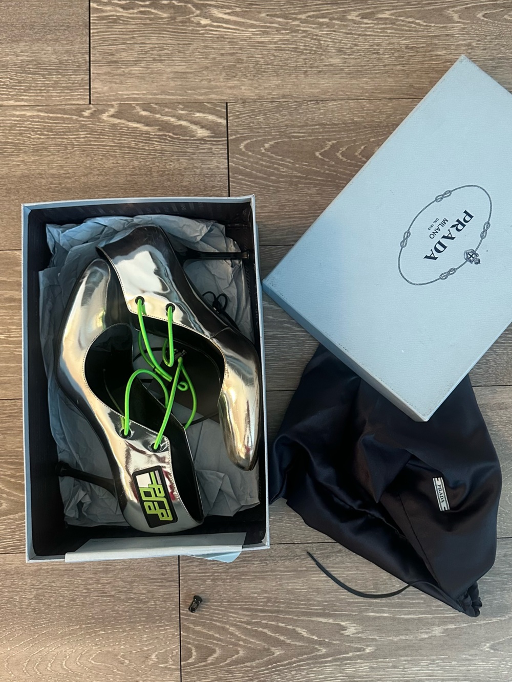 Prada vintage heels size 40 - Picture 8 of 9